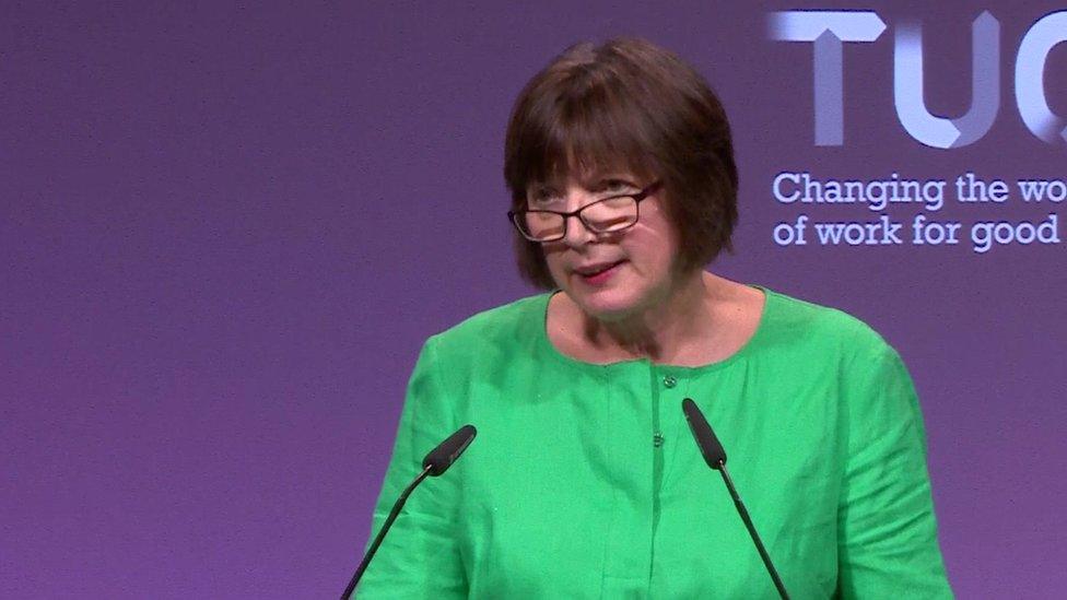 TUC general secretary Frances O'Grady