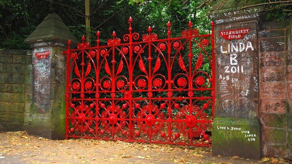 Strawberry Field gates