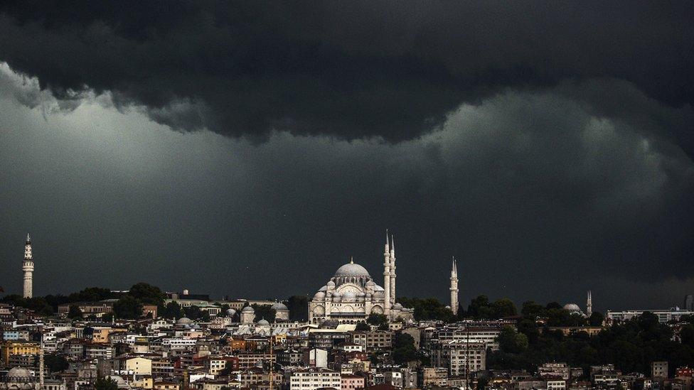 The Suleiman Mosque in Istanbul