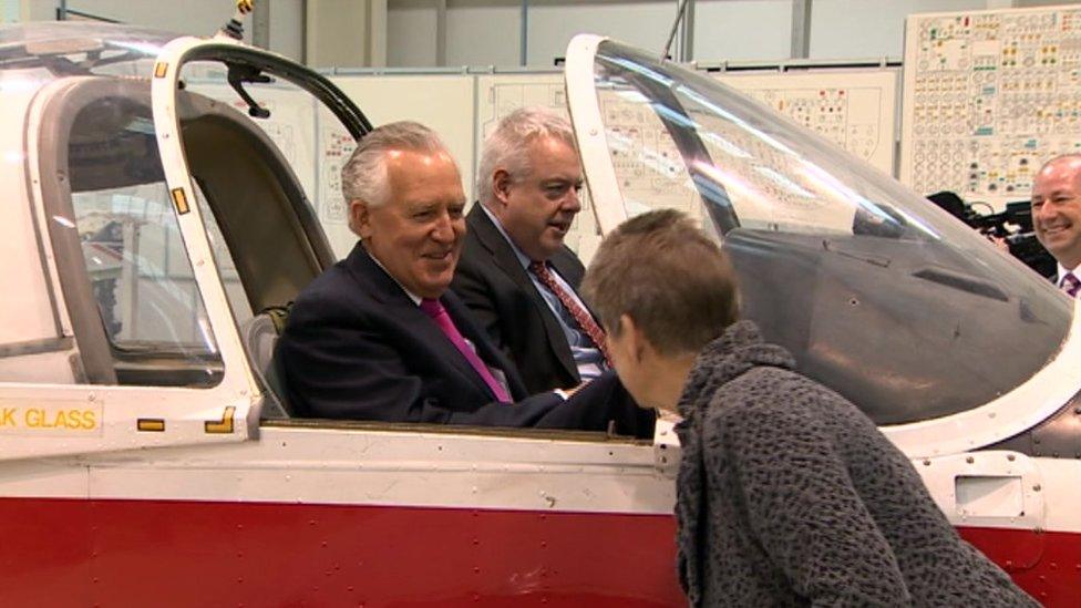 Lord Hain, Carwyn Jones and Jane Hutt