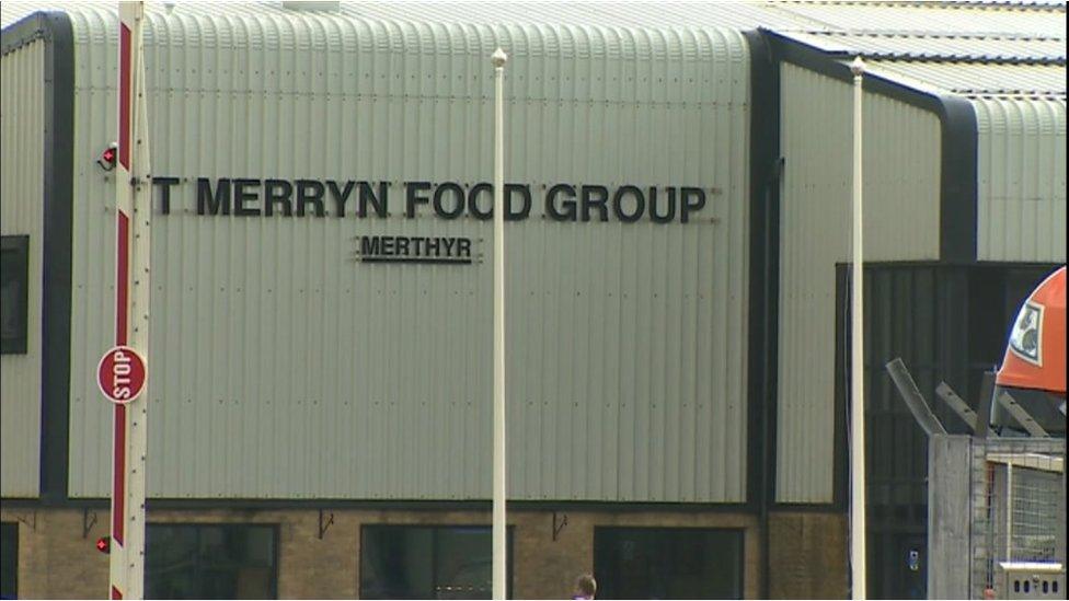 St Merryn foods in Merthyr