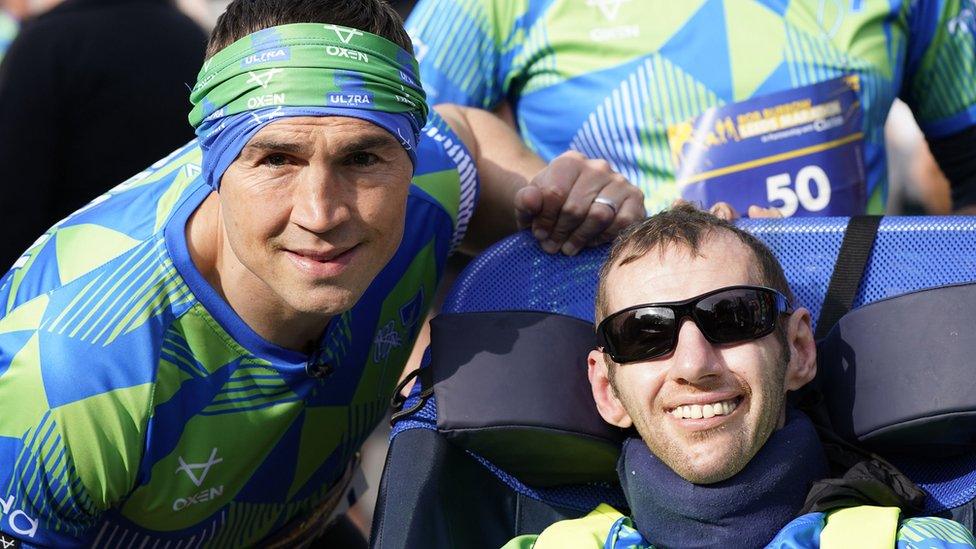 Kevin Sinfield and Rob Burrow