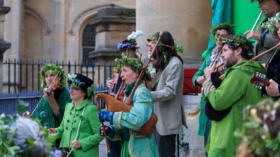 May Day performers