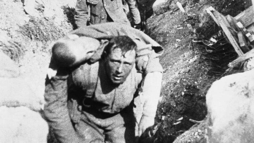 Still from Somme film