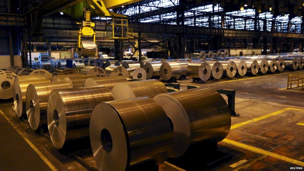 An aluminium factory in Brazil