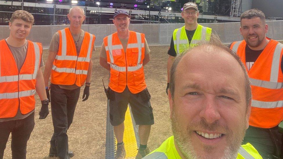 Volunteers at Ampthill Festival