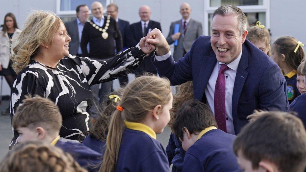 Taking part in a cèilidh during the visit