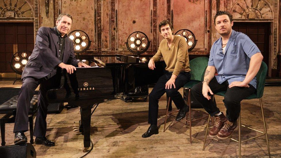 Arctic Monkeys with Jools Holland