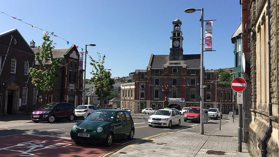 Maesteg town centre