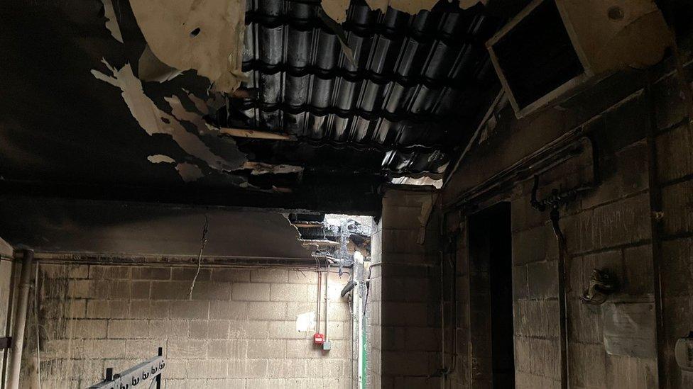 fire damage