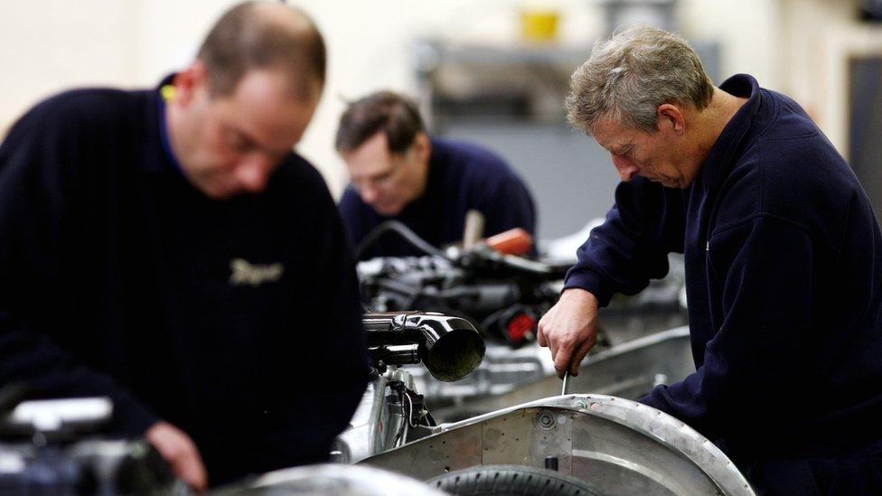 Workers in a factory