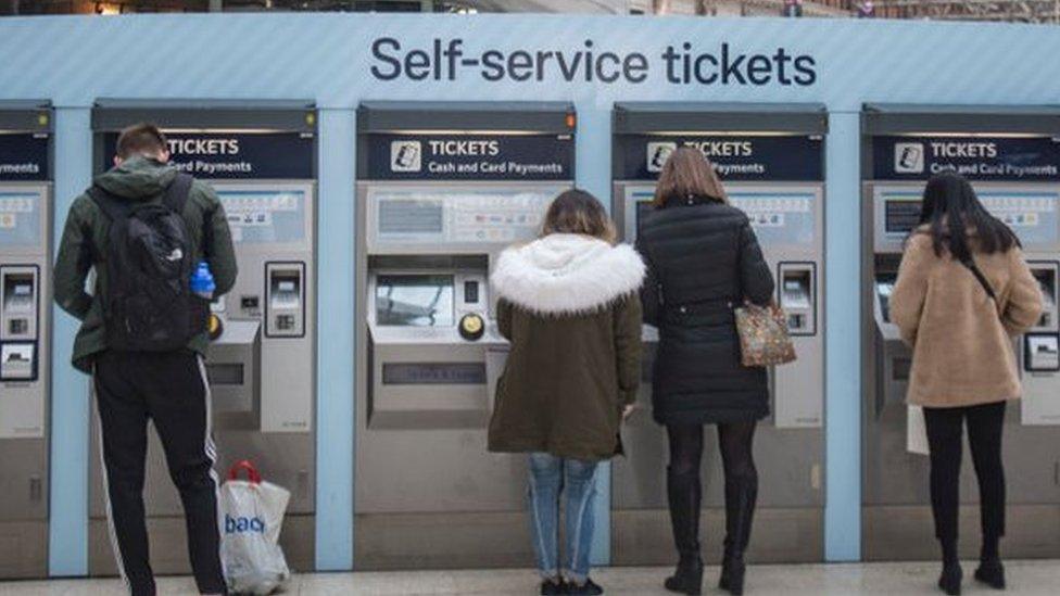 ticket kiosk