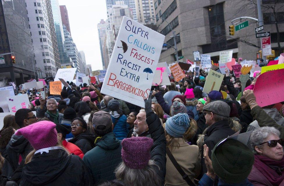 The NYC Women's March