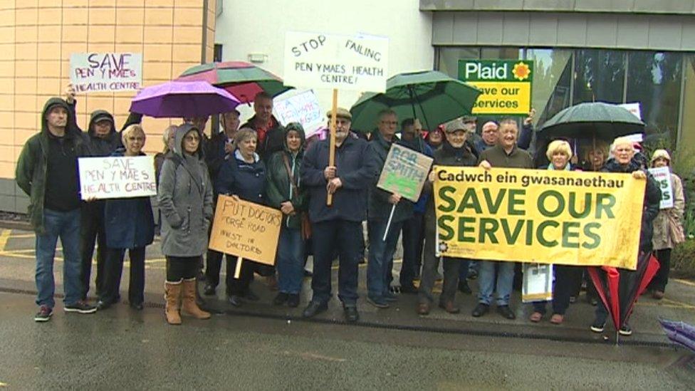 GP patients protest