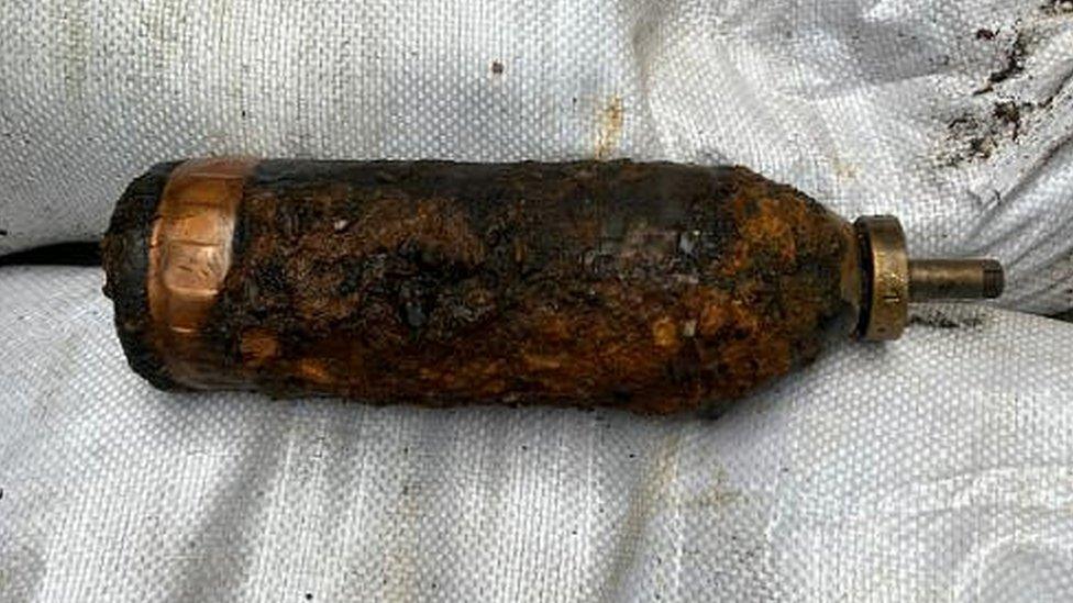 World War One bomb