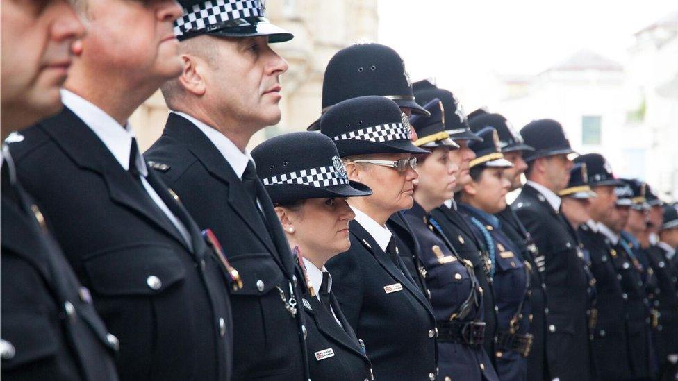 Police guard of honour