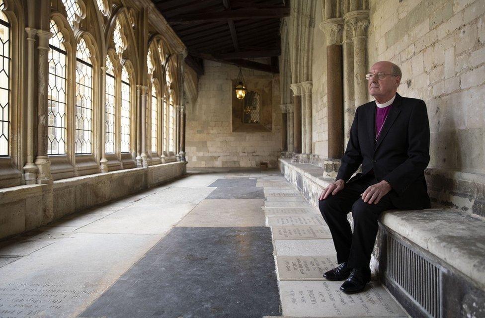 The Rt Revd David Conner, Dean of Windsor, who will conduct the wedding of Princess Eugenie to Jack Brooksbank