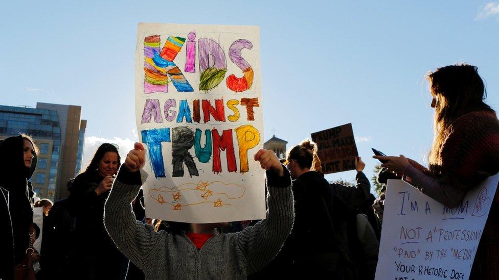 Protests in New York