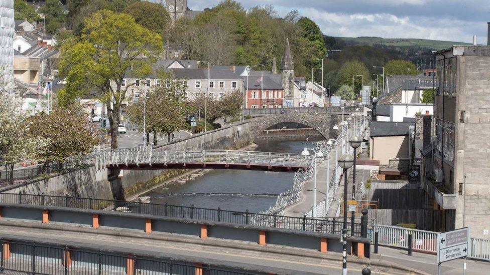 Bridgend town centre