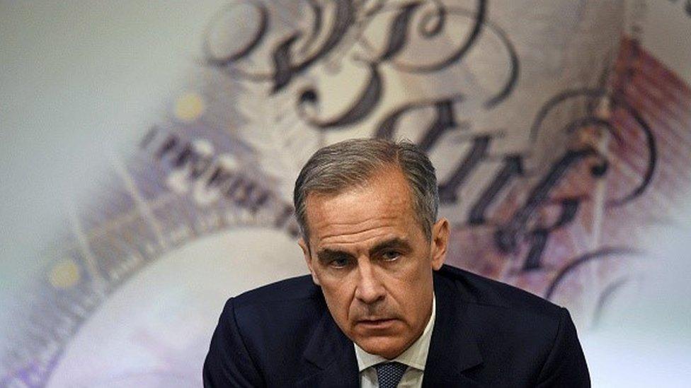 Mark Carney looking glum