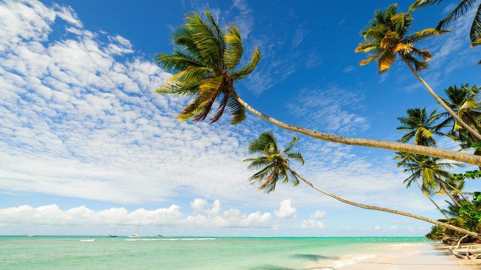 Pigeon Point beach in Tobago