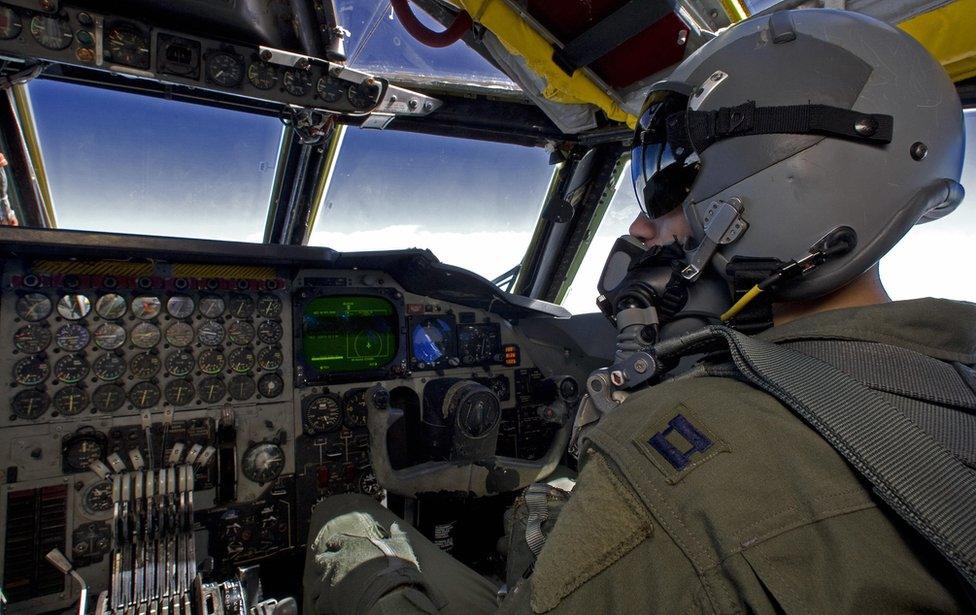 B-52 cockpit