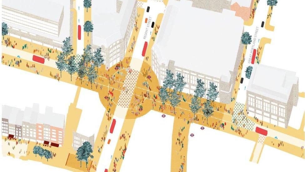 Oxford Circus plans