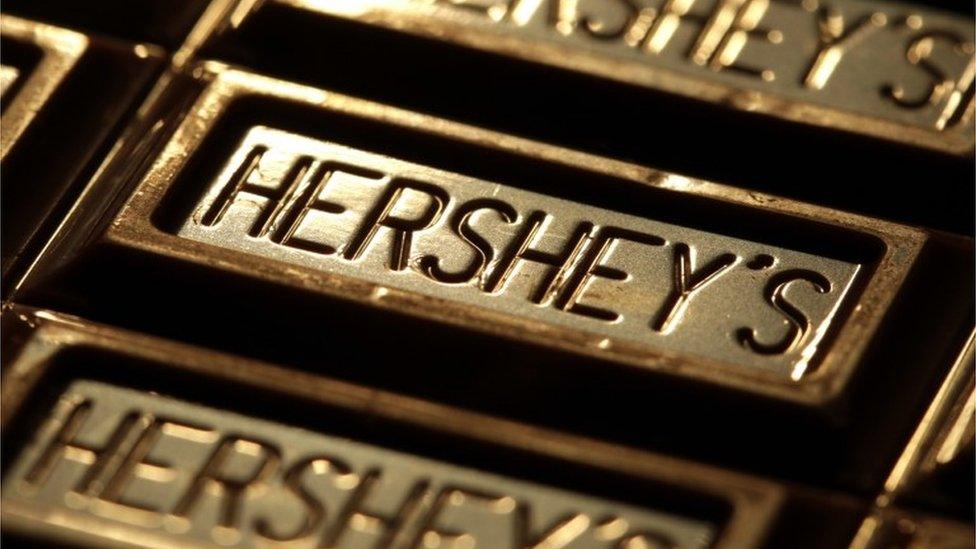 Hershey's chocolate bar