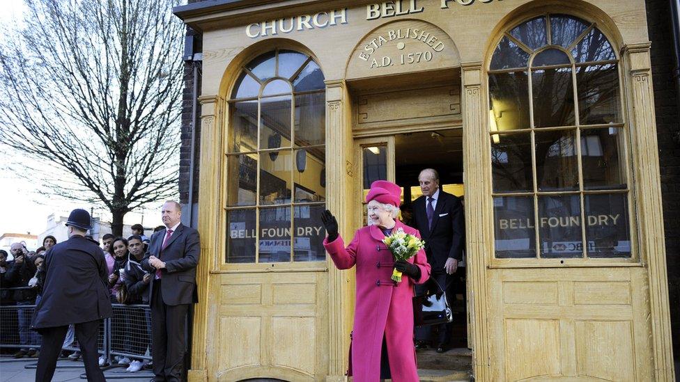 The Queen visited in 2009