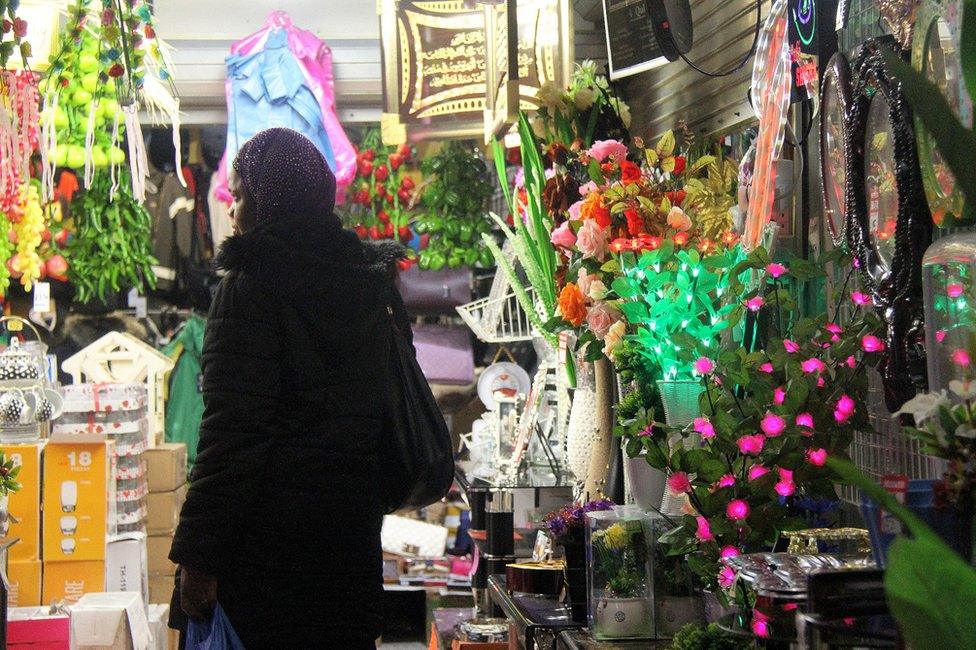 Shopper in Kirkgate