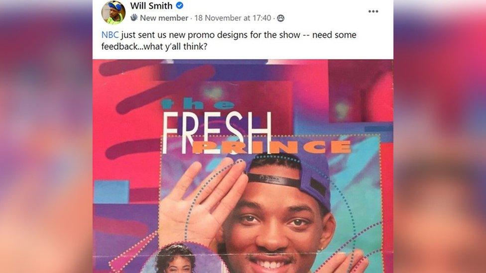 Will Smith's Facebook post