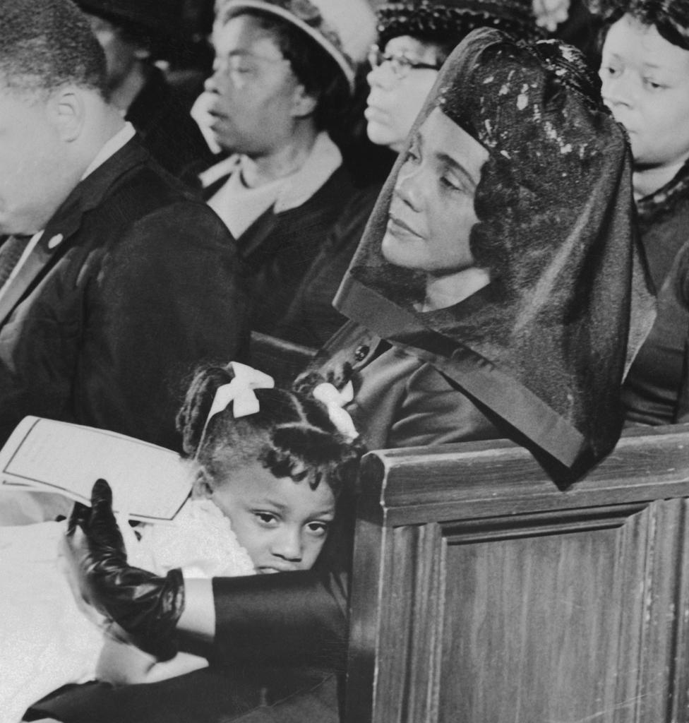 Coretta Scott King and Bernice King - Atlanta, Georgia, 1968