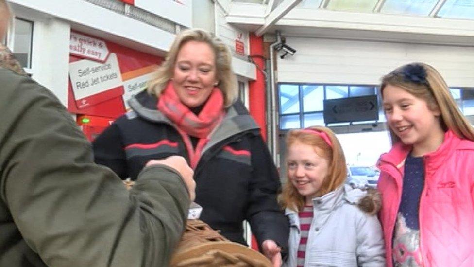 Family reunited with Dolly the cat