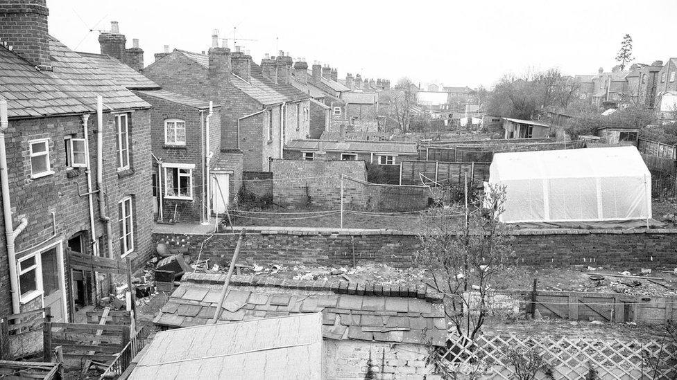 Police tent, Gillam Street