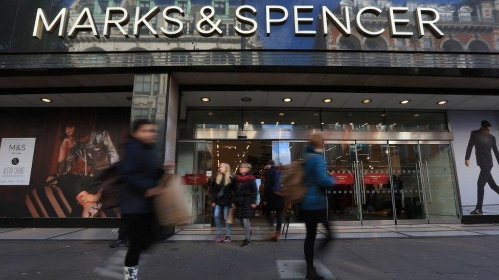 Marks and Spencer store