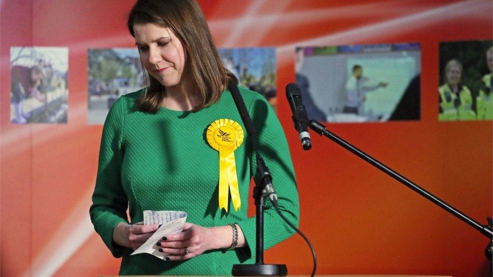 Lib Dem Jo Swinson lost her seat in Dunbartonshire East