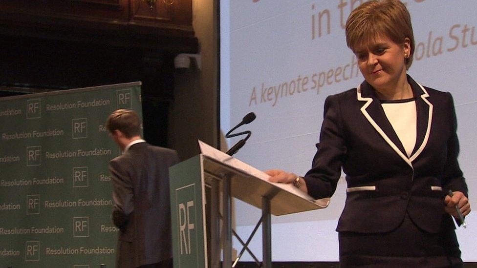 Scottish First Minister Nicola Sturgeon