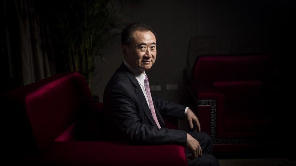 Chairman of China's Wanda Group, Wang Jianlin