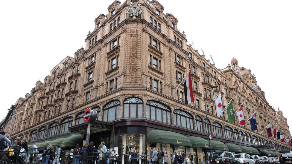 Harrods department store