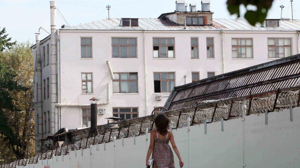 Lefortovo jail in Moscow is where FSB prisoners are held