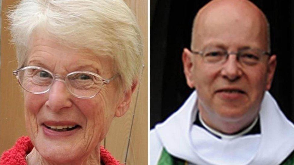 Betty Yates and the Reverend John Suddards