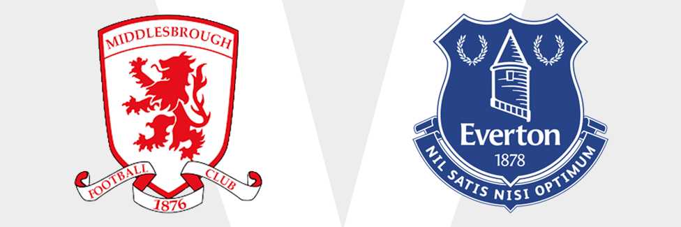 Middlesbrough v Everton