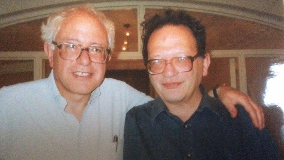 Bernie and Larry Sanders (undated photo)