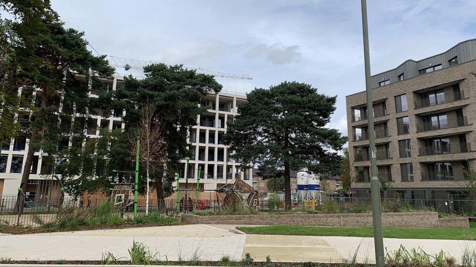 Playground at Sheerwater site