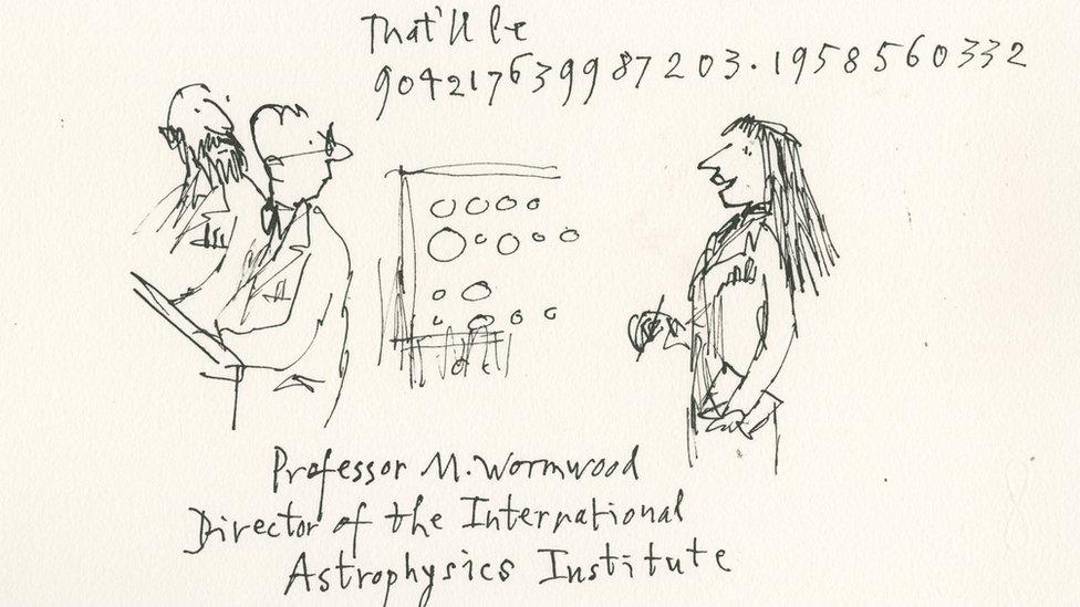 Matilda as a astrophysicist