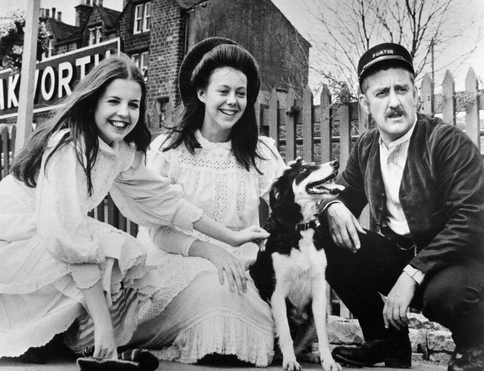 Alongside Jenny Agutter and Sally Thomsett in The Railway Children