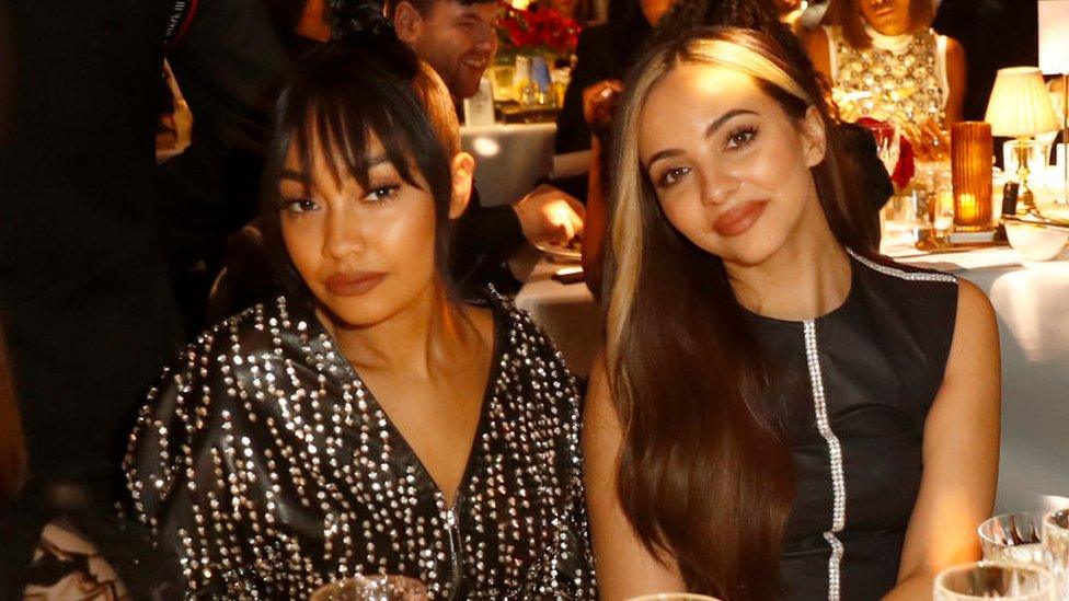 Little Mix's Leigh-Anne Pinnock and Jade Thirlwall.