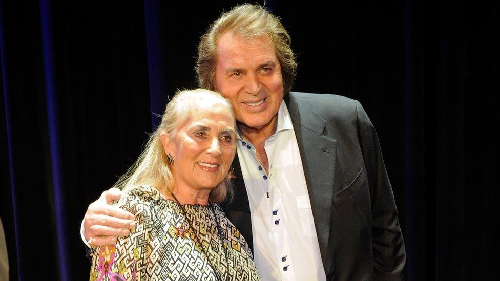 Engelbert Humperdinck and his wife Patricia