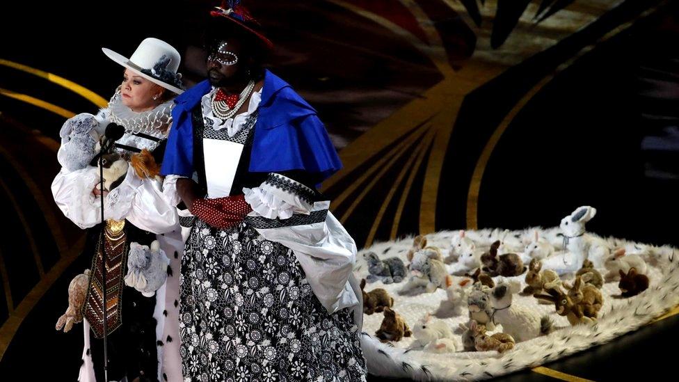 Melissa McCarthy and Brian Tyree Henry at the Oscars