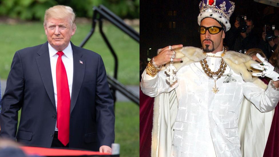 Trump and Ali G